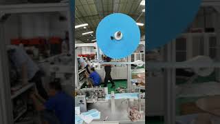 Earloop mask machine Full automatic Surgical face machine Flat Folded mask Making Equipment
