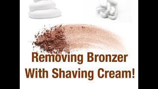 How To: Remove Foundation Stains From Clothing (w/ Shaving Cream!)