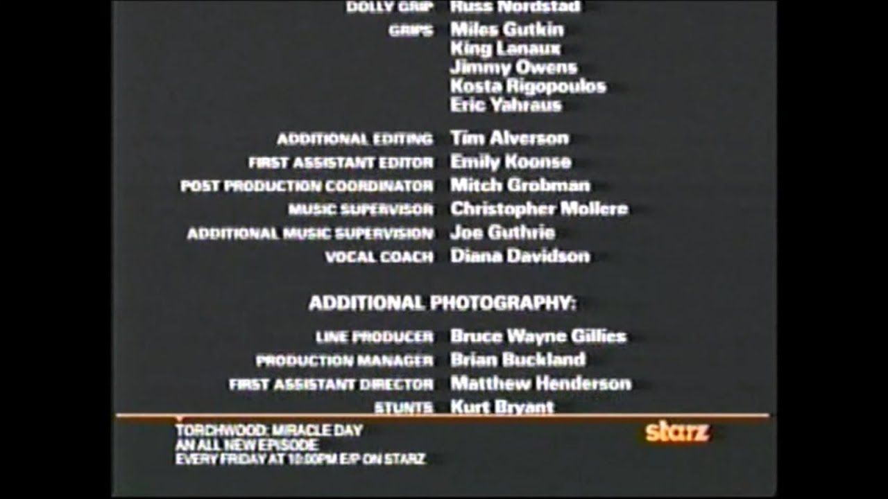 The Haunting Of Molly Hartley (2008) End Credits (Starz 2011)