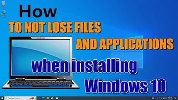 How to Install Windows 10 on a PC, save the Microsoft license and files on drive C ➡️ It