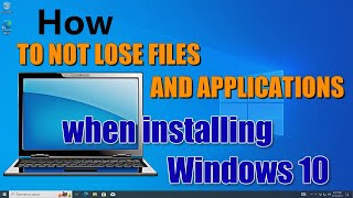 How to Install Windows 10 on a PC, save the Microsoft license and files on drive C ➡️ It&#39;s Easy🎉