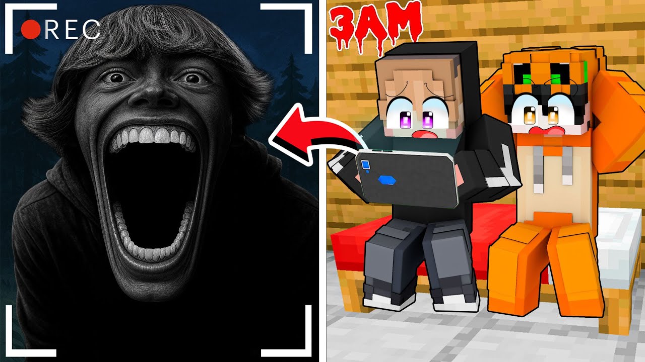 KITA MELIHAT PENAMPAKAN SCP KID 67 JAM 3 MALAM DI MINECRAFT!!