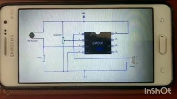 Fire Alarm Using LM358 (Op-Amp)