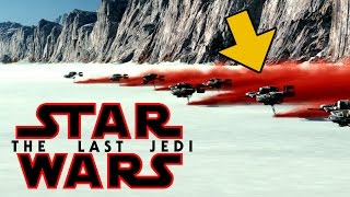 What is That Red Stuff in The Last Jedi Teaser and the Secret Rebel Base on Crait