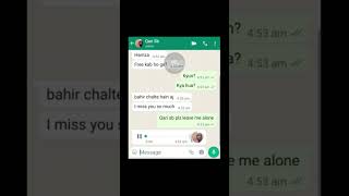 Whatsapp conversation qari sab and hamza #video #vlog #funny screenshot 1