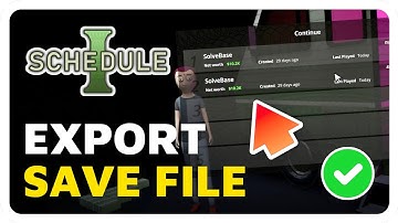 How To Export / Import Save File in Schedule 1 (Quick & Easy Guide)