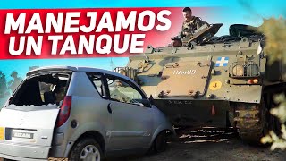 MANEJAMOS UN TANQUE de GUERRA con @YioAirsoft, @simplementeairsoft y @llunaclark7988