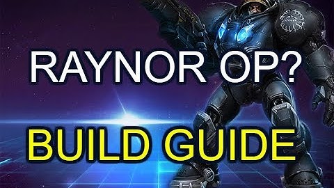 Reworked Raynor is Pretty Good! [HotS Build Guide]