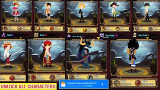 Stickman Pirates Fight Gameplay  | Unlock All Characters | Unlimited Money, Gems and Tickets screenshot 2