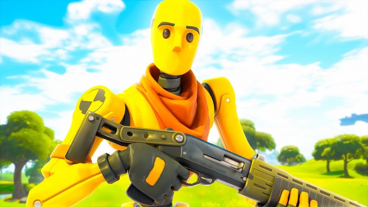 THE DUMMY SKIN GAMEPLAY IN FORTNITE CHAPTER 2 SEASON 5 YouTube