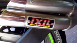 IXIL L2X HYPERLOW SLIP ON EXHAUST KAWASAKI Z 750 S (ZR750L) 2007