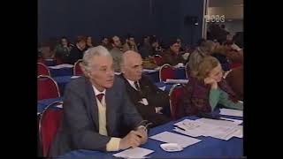 1992: terza giornata congresso del Partito Radicale con intervento di Massimo Severo Giannini