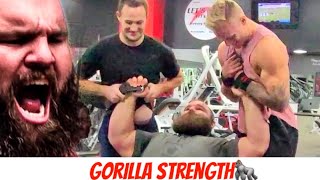 Strongman Uses Human Weight For Big Lifts | ft. “The Gorilla” Corey West