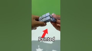 3d printed INFINITY CUBE #3dprinting #3dprinted #3dprint #fidget #fidgettoys #fyp #viral