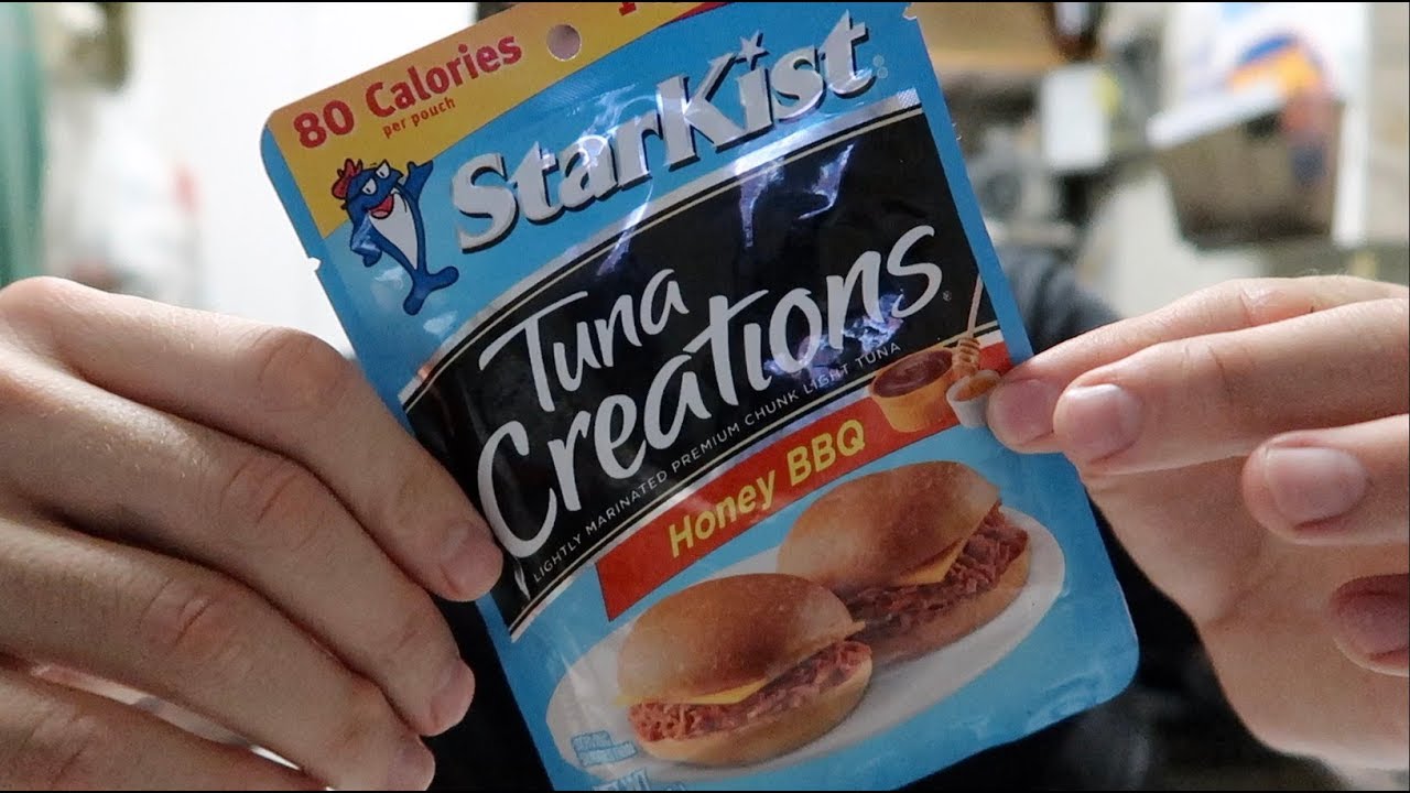 StarKist Tuna Creations Honey BBQ Review. YouTube