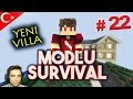 Minecraft Modlu Survival - Bölüm 22 - Yeni VİLLA !