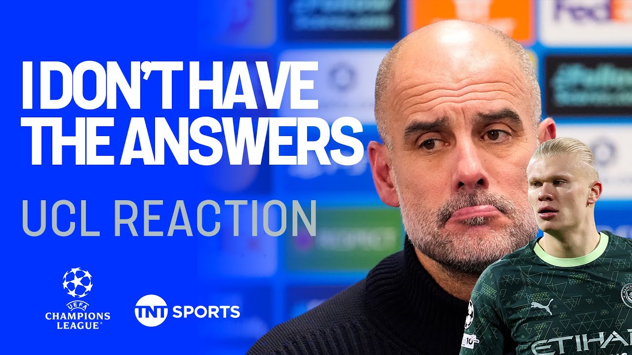 Pep Guardiola & Erling Haaland react after Man City's SHOCKING loss to Bodo\Glimt 😬
