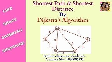 17. Question on Dijkstra