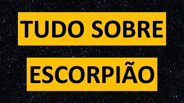 Qual é o significado de um escorpião?