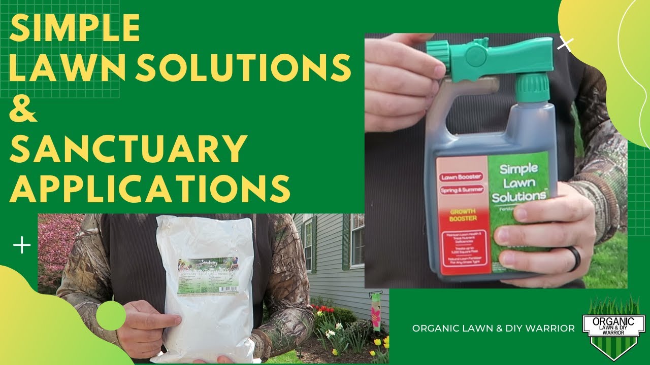 SIMPLE Lawn SOLUTIONS & SANCTUARY Applications, How to Apply Liquid