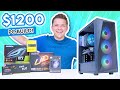 Best $1200 Gaming PC Build 2022! [Full Build Guide w/ Benchmarks - ft. RTX 3060Ti]