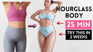 Hourglass body in 3 weeks New Year challenge  workout video