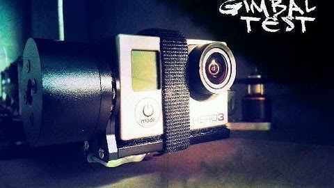 Gopro hero 3 black with goodluckbuy brushless gimbal fpv flight