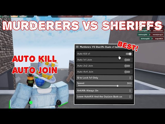 All Murderers VS Sheriffs Duels Codes For December 2023 - GameRiv