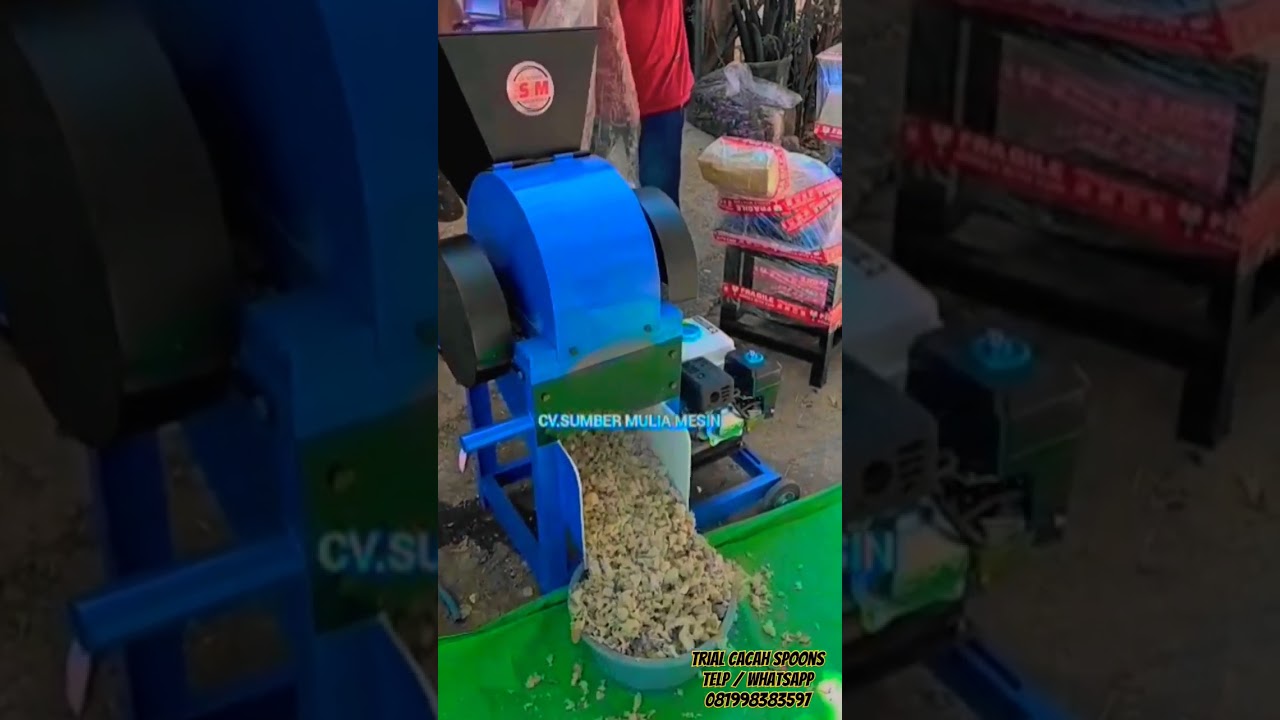 Mesin serbaguna cacah spoon , mesin cacah busa  sebaguna isi bantal guling ,mesin cacah kain perca.