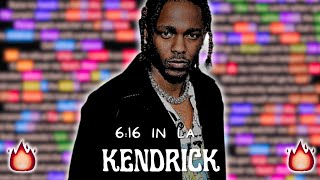 Kendrick Lamar - 6:16 in LA | RHYMES HIGHLIGHTED