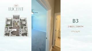 Two Bedroom (B3 Floorplan) Lucent at Sunrise