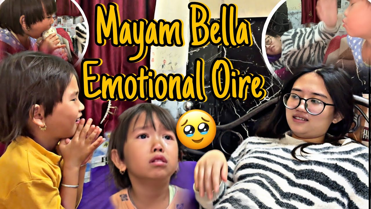 Bella’s Emotional Moment🥹👶 | Mayam Bella Thawai Nungaitre😞 | Bella Gi Khucha Sidi Um 😋 | Family Vlog