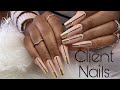 Watch Me Work | Abstract Line Art | Client Request | Nail Tutorial