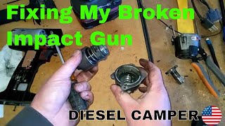 Fixing My Broken Impact Gun - Craftsman 19.2 Volt