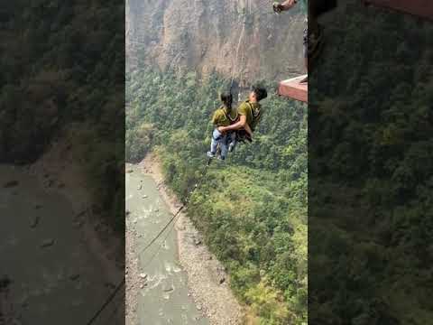 Rishikesh Bunjee Jumping #uttarakhand#ganga#rishikesh #advanture#reelitfeelit#uttarakhandtourism