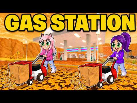 Clean All of the Leaves (Part 3, Gas Station) | Roblox