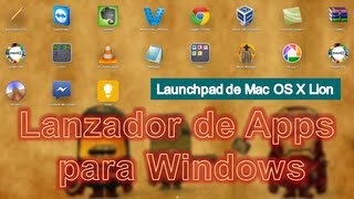 Lanzador de Programas para Windows Estilo Mac OS X Lion screenshot 2