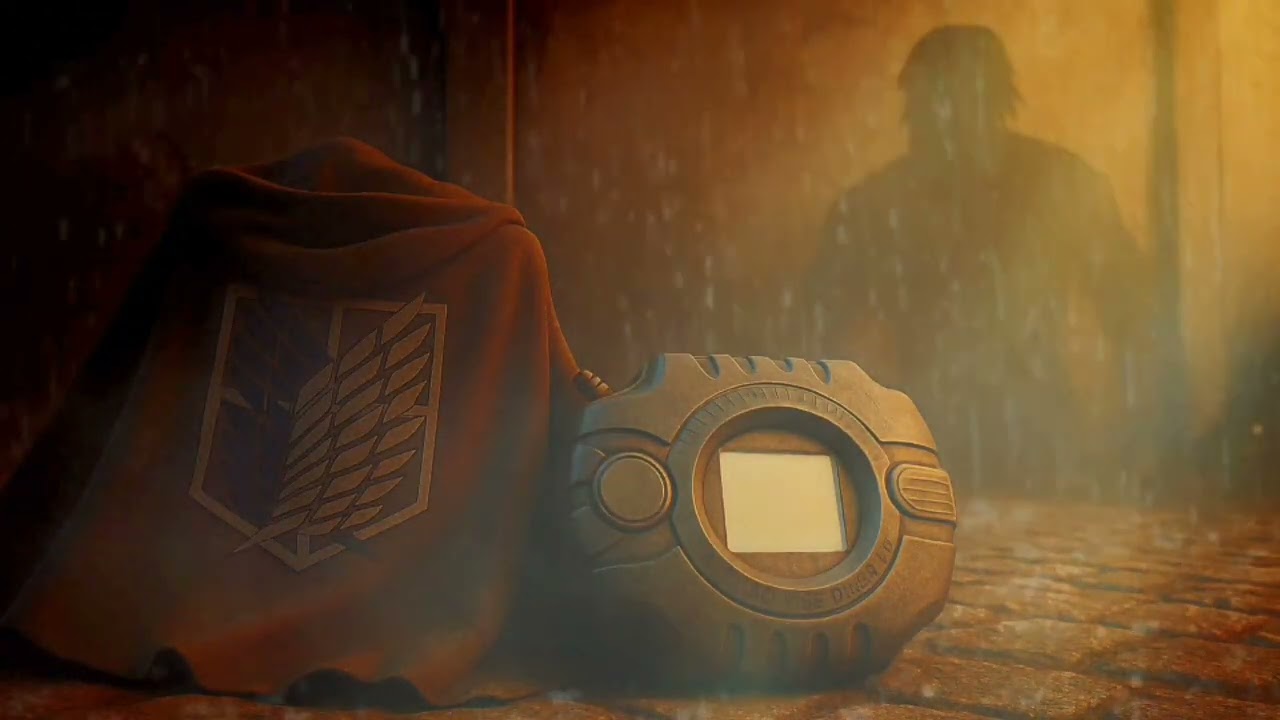 🟤 2H Digimon vs Attack on Titan Lofi – Epic Beats to Study, Reflect & Evolve