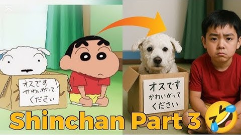 Shinchan Characters in REAL Life - Part 3 funny 🤣😂🤣