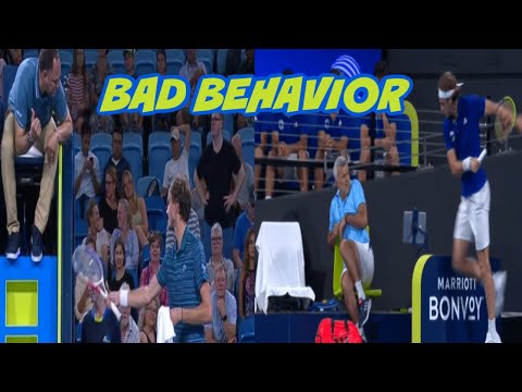 Medvedev, Tsitsipas, & Zverev's Poor ATP Cup Behavior ...