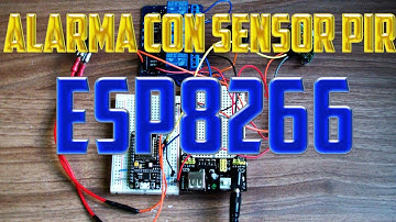 Alarma de movimiento con sensor PIR y ESP8266