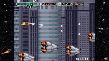 Andro Dunos 2 Intro + Stage 1 + Stage 2 Playstation 5 1080p 60fps