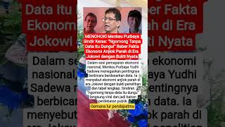 Menkeu Purbaya Sindir Keras: “Ngomong Tanpa Data #shorts #viralvideo