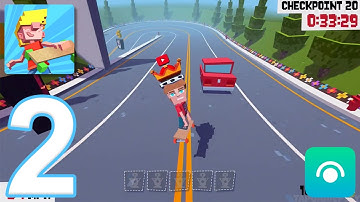 Star Skater - Gameplay Walkthrough Part 2 - Checkpoints 11-20 (iOS, Android)