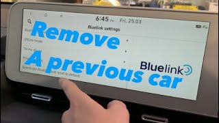 How to remove a previous car from your Hyundai BlueLink App #hyundaibluelink #howto screenshot 2