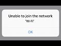How to Fix Unable to Join Wi-Fi Network Error on iPhone and iPad after iOS 13/13.5?