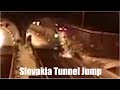 Slovakia tunnel jump simulation  virtual crash