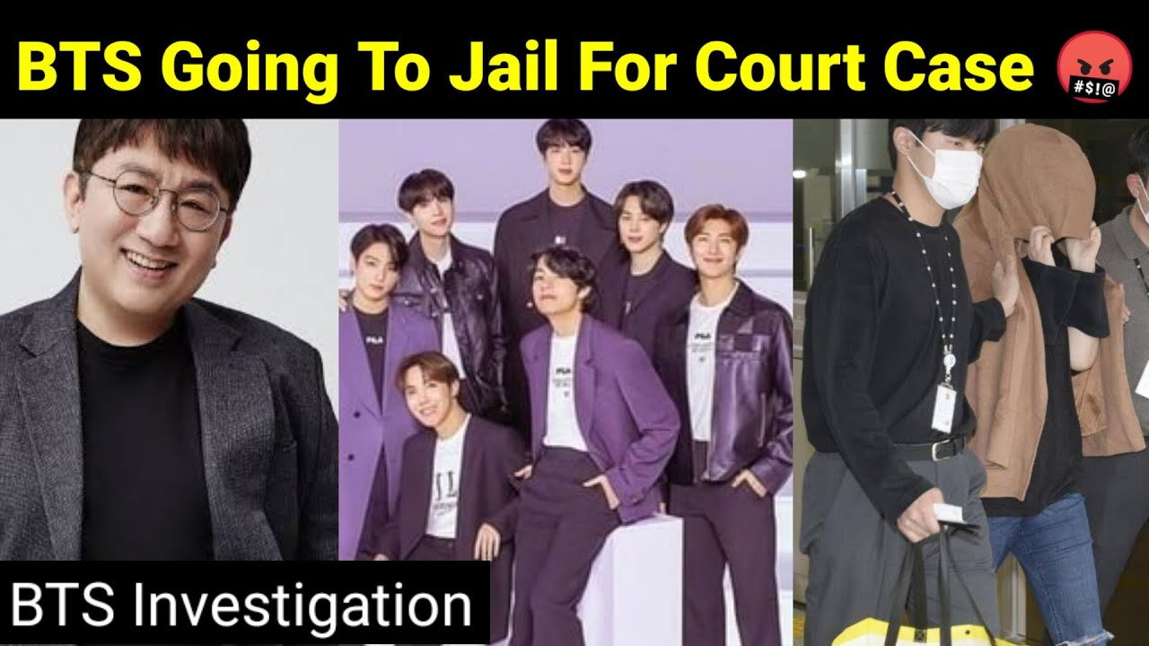 BTS Going Jail For Court Case 🤬 | BTS Police Case - YouTube