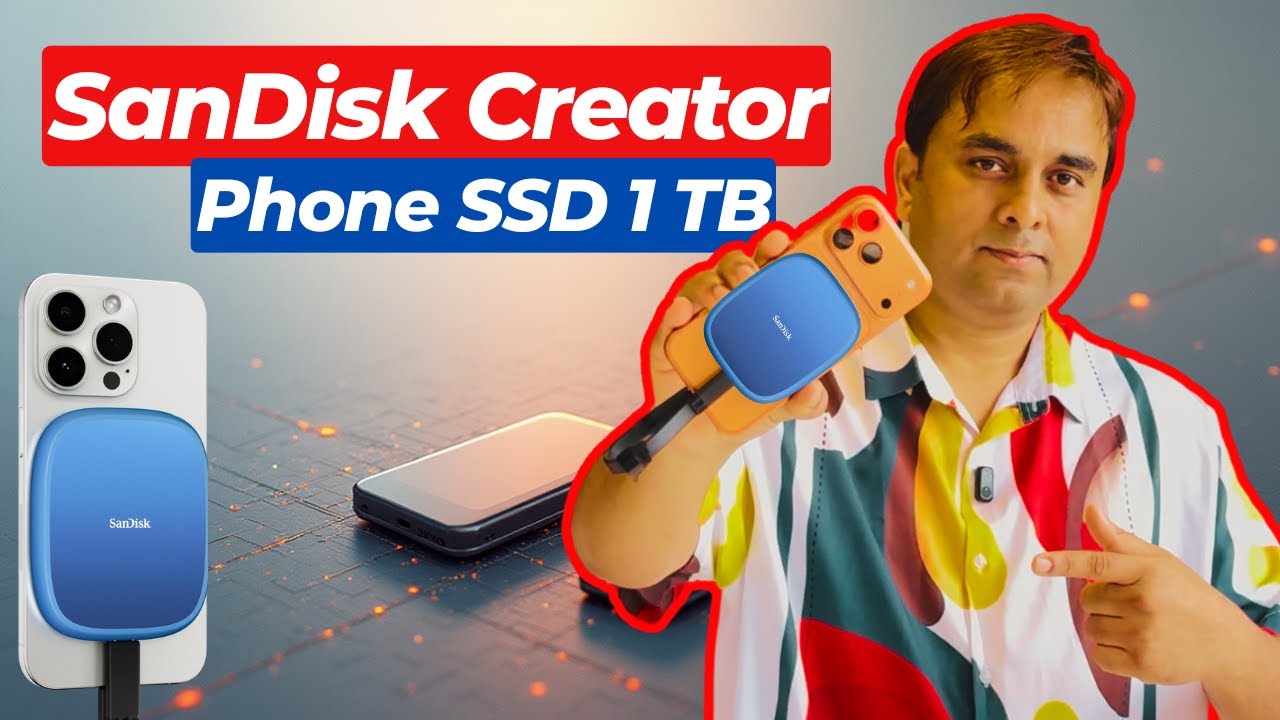 SanDisk Creator Phone 1TB SSD for iPhone 17 Pro Max – Ultimate