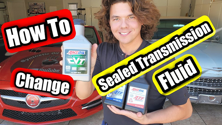 How to change transmission fluid in a sealed transmission